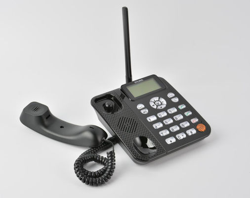 TNC Antenna Cordless Phone With Sim , GSM 850 Corded Phone With Caller Id Announce
