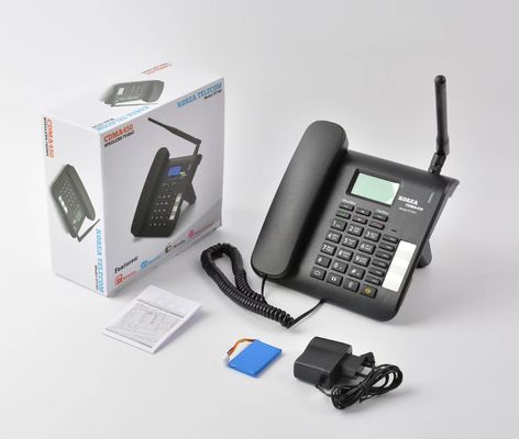 Black CDMA 450MHz Landline Phone Multi Language CDMA Cordless Phone
