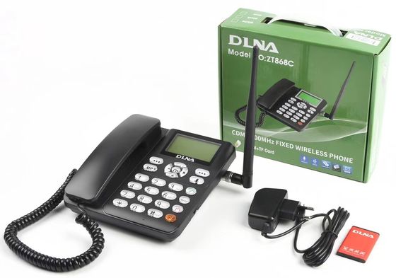 DLNA ZT868C 800MHz CDMA Landline Phone Residential Use Business Landline Phone